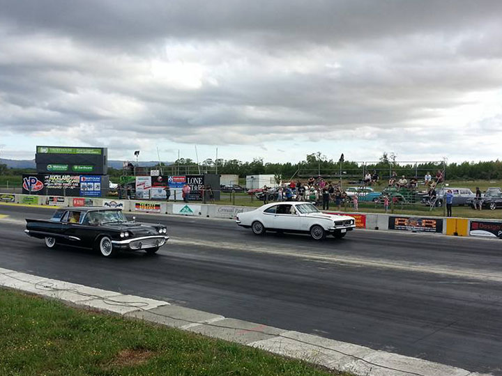 T-Bird and Holden GTS Bathurst