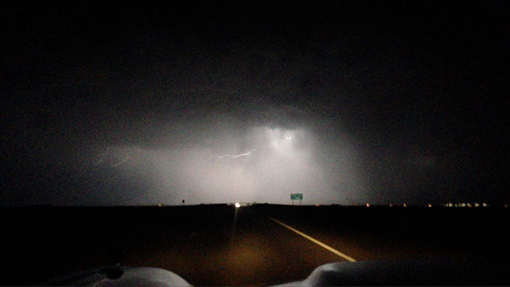 lightning Texas